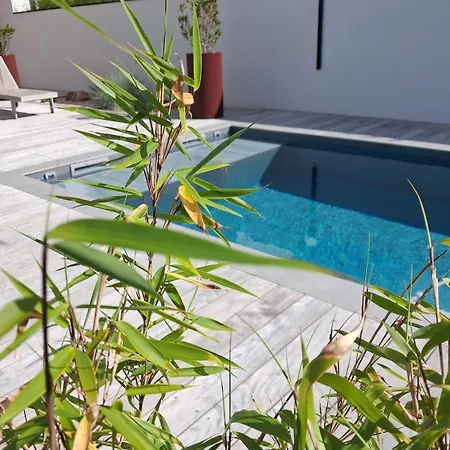 Contemporaine Avec Piscine Chauffée à Villa *